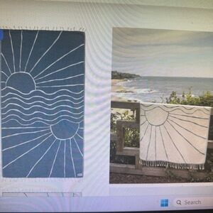 New Sand Cloud Sundown Beach Towel (one towel)